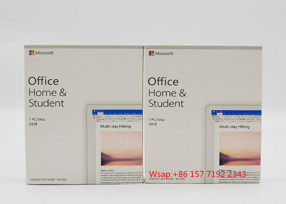 Boxed Microsoft Office 2019 License Key Online Activation Office 2019 HS For Mac