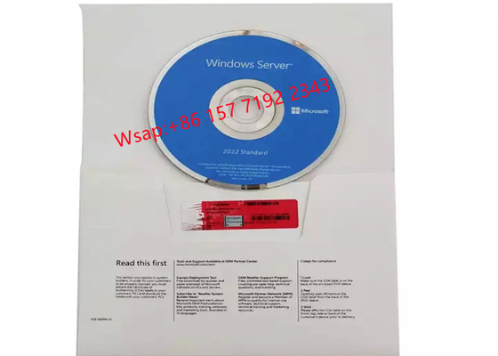Wholesale software Windows Server DCT 2022R2 2022 X64 English 1pk DSP OEI only DVD